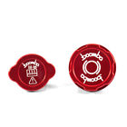 031-00-012r Boomba Racing Brake Fluid Coolant Tank Cap Covers 753760202169