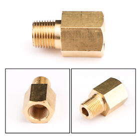 C196-a023-yel 1/8 Npt Female To Bspt Male Adapter Gauge Sensor Thread Oil Pressure Yu