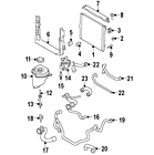 11-53-7-550-062 Bmw Genuine Oem Heater Hose