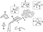 11-53-7-844-269 Bmw Genuine Oem Return Line