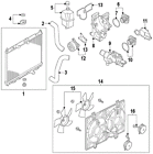 11062-et00a Nissan Genuine Oem Water Outlet Gasket