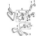 11287636377 Bmw Genuine Oem Alternator