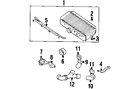 11852aa101 Subaru Genuine Oem Pipe