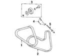 11950-4z800 Nissan 119504z800 Genuine Oem