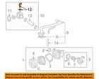 12656444 Gm Oem-radiator Coolant Temperature