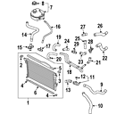 17-12-7-518-504 Mini Genuine Oem Heater Hose
