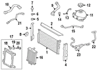 17-21-7-600-698 Bmw Genuine Oem Mount Frame