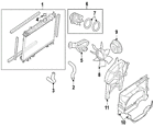 21200-31u1b Nissan Infiniti Genuine Oem Thermostat