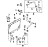 21506-6m100 Nissan Genuine Upper Insulator Oem