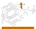215584ba0a Nissan Oem Rogue Guide Right