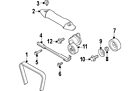 23770aa07a Subaru Genuine Oem Idler Pulley