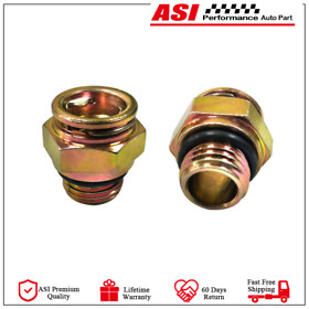 Xdqc-07 2pcs Steel Transmission Oil Cooler Connect Kits M14 1.5 Male 12.5mm