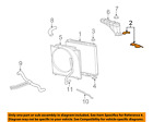 3c3z-8a193-aa Motorcraft Ford Genuine Oem Excursion Radiator Support Bracket