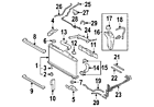 45167ag00a Subaru Genuine Oem Radiator