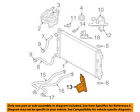 4805698ab Mopar New Chrysler Sebring Radiator Air Guide Right Oem