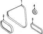 49160-77e01 Suzuki 4916077e01 Genuine Oem Tension