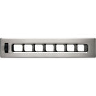 49202-vuq Vintage Air Slimline Louver Brushed Aluminum With Bla 842829122958