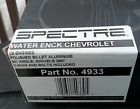 4933 Spectre Performance Chevrolet Water Neck Polished Billet Aluminum Degree Angle