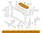 4g8807081c Audi Oem Rs7 Radiator