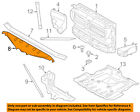 51647200689 Bmw Oem Radiator Core Shield Splash Cover Panel