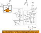 5329260070 Toyota Radiator Core Support-sight