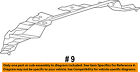 55057072af Mopar Radiator Core Shield Splash Cover Panel