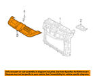 5c5853655a9b9 Volkswagen Radiator Core Shield Splash Cover Panel
