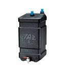 600-100-01 Jaz Overflow Tank Gallon Rectangular Polyethylene Black Inlet Univ Ea
