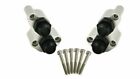 63616 Moroso Remote Water Pump Adapters Aluminum Natural Bolts Chevy Kit
