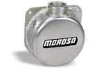 63656 Moroso Overflow Tank Round Aluminum Natural