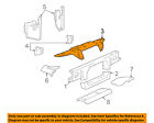 6w1z8c291a Ford Radiator Core Support-sight Shield