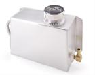 70053 Be Cool Coolant Recovery Tank Horizontal Satin Aluminum In