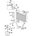 74171-sna-a00 Honda 74171snaa00 Genuine Oem