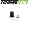 748354015034 Mishimoto Aluminum Power Steering Reservoir Tank Black