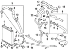 7l8-121-070-ag Audi 7l8121070ag Genuine Oem