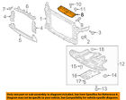 86342d3000 Hyundai Oem Radiator Core Shield Splash Cover Panel