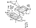 8e0-807-514-a Audi Genuine Oem Side Shield