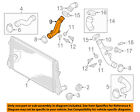 8j0145840 Audi Oem Tt Quattro Turbo Turbocharger Pipe Right