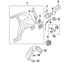8r0-809-999-b Audi 8r0809999b Genuine Oem