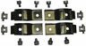 9212 Mopar Metal Radiator Fan Shroud Mounting Kit Brackets Coronet
