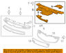 94560622 Gm Oem Chevrolet Cruze Front Bumper Grille Support