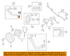 9a712117100 Porsche Oem Panamera Water Tube Seal