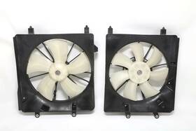 19015-rbb-003 Acura Tsx 04-08 Radiator Condenser Cooling Fan Motor With Shroud Set A988 Oem 20