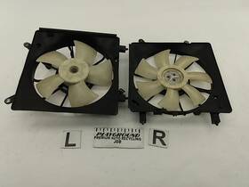 674-59682 Acura Rsx Dc5 Pair Of Radiator Cooling Fans Denso 2.0l 4 Cylinder Fits 2002-2006