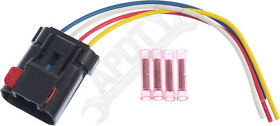 Apd-013414-harness Apdty 013414-harness 4-wire Pigtail For Radiator Cooling Fan Speed Control Relay