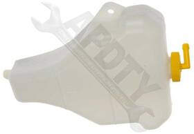 714330 Apdty Coolant Reservoir Fluid Overflow Plastic Bottle Housing With Cap