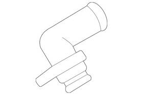 0p2-121-089 Audi Genuine Adapter