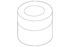 4f0-129-669-e Audi Genuine Mount Bracket Grommet