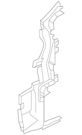 4g0-121-283-bb Audi Genuine Front Duct