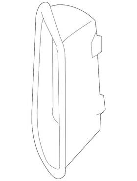 4g8-807-796-ap6 Audi Genuine Duct Cover
